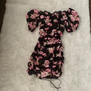 Pink flower dress from Love and Lemons. Size S